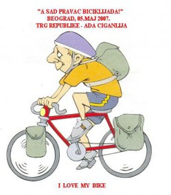 Biciklijada u Beogradu - 5. Maj