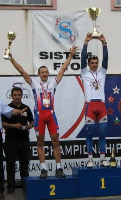 Bojan Đurđić i Aleksa Marić najbolji u trci Lige Srbije u planinskom biciklizmu u Vršcu