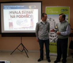 Biciklistički klub Novi Sad obeležio tri godine rada