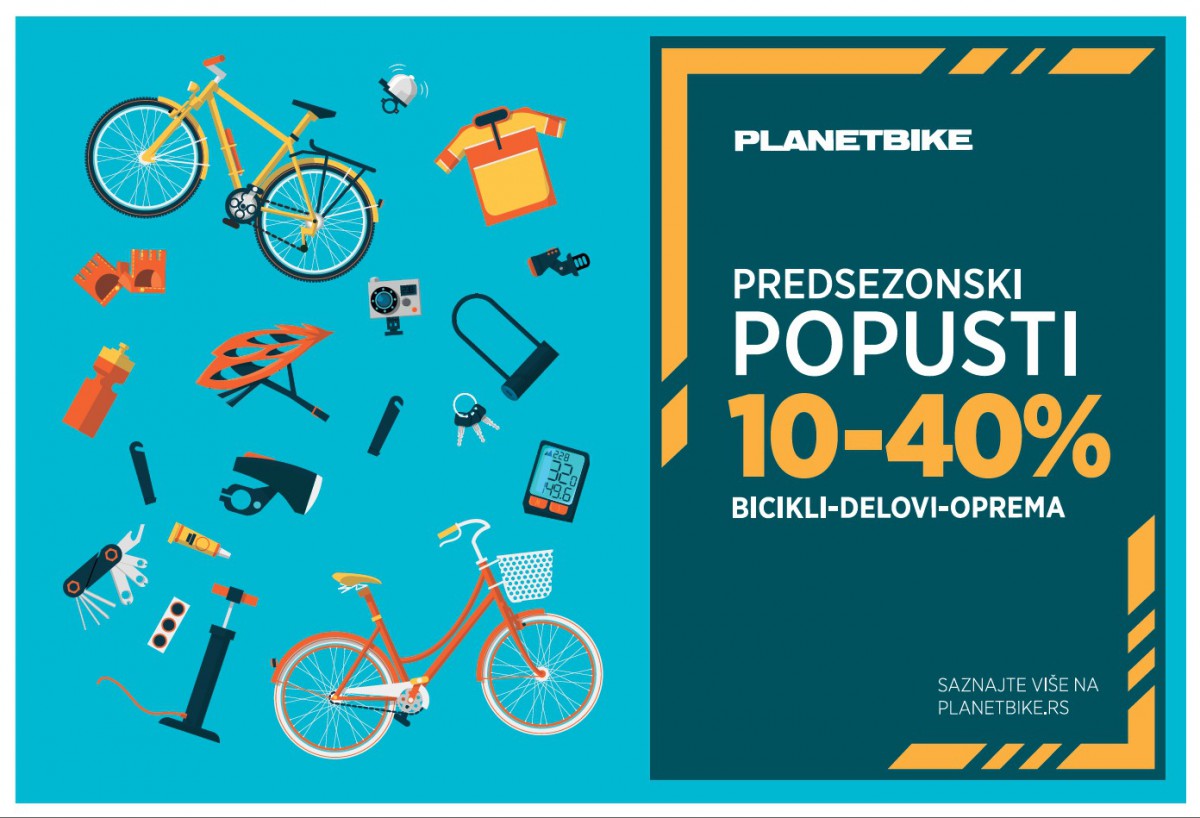 Predsezonski popusti u Planet Bike-u