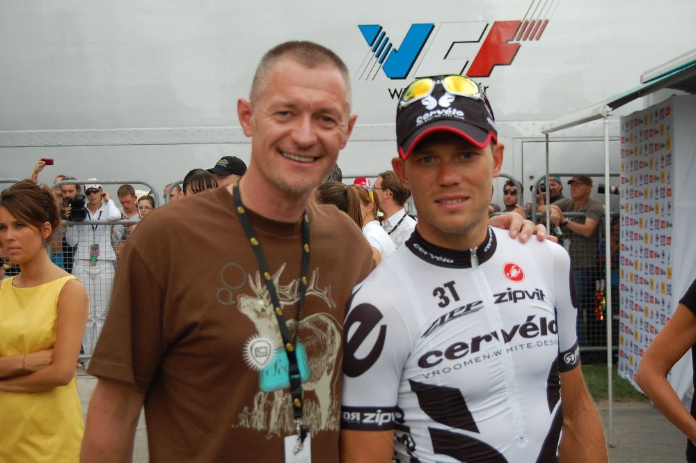 Thor Hushovd sa deda Tozom