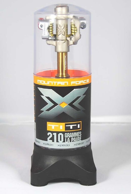 XPEDO MTB Pedal MF-1A_TITANIUM 210gramm