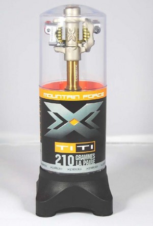 XPEDO MTB Pedal MF-1A_TITANIUM 210gramm