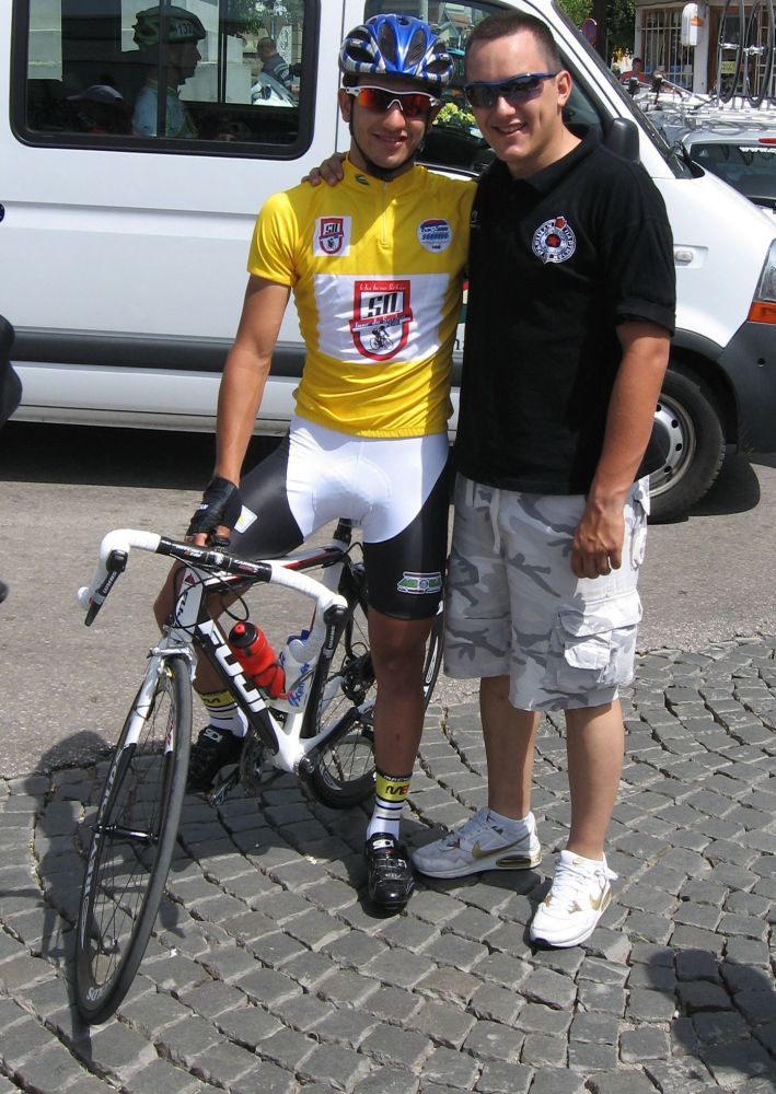 zadovoljni tandem hasnovic i sportski direktor partizana Dusan banovic