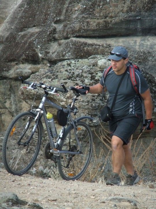 Cikloturista kod MEteora