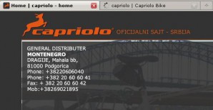 capriolo - montenegro
