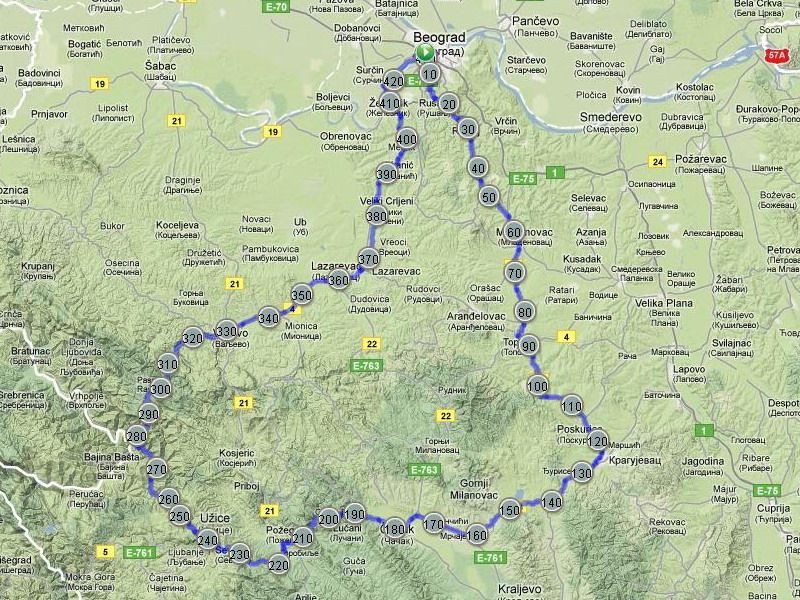 400k mapa google