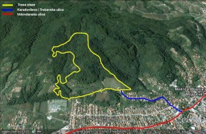 Mapa staze