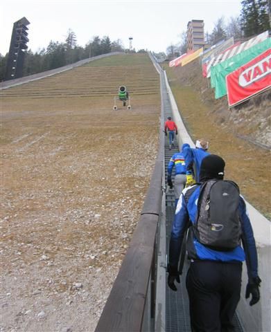 Stepenice velika Planica 1