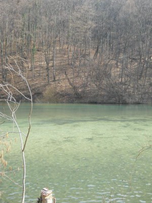 Bistro jezero na reci Bei