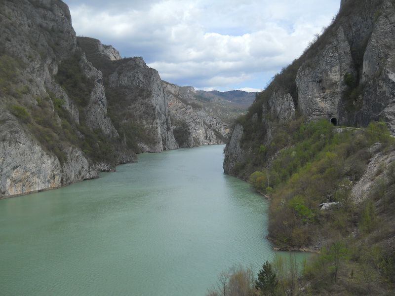 Drina odmah ispod mesta gde je Lim ljubi