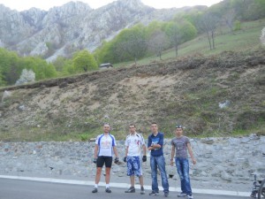 Sa drugarima u Rumuniji