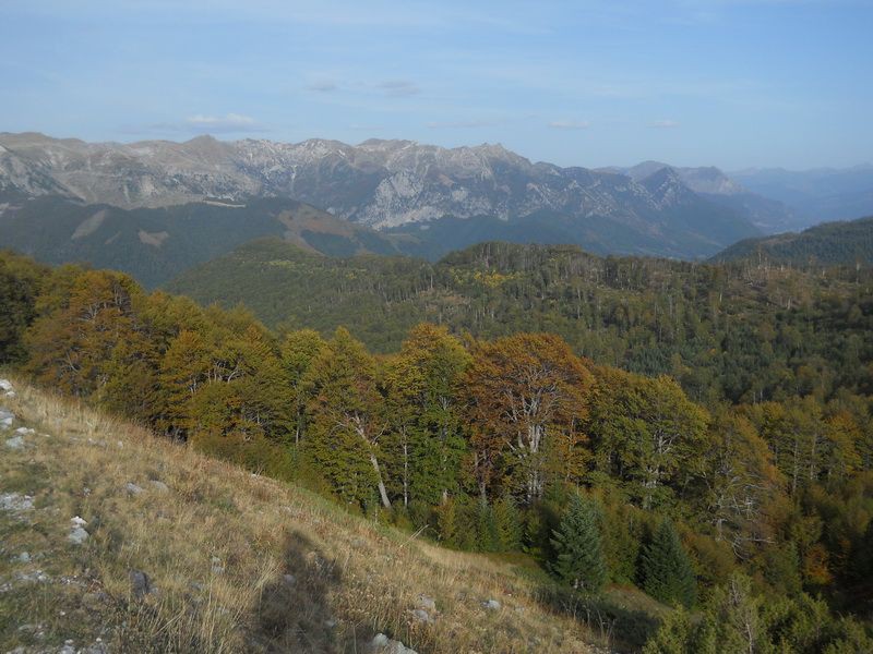 Pogled od Širokara ka Albaniji (Vermoši)