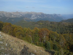 Pogled od Širokara ka Albaniji (Vermoši)