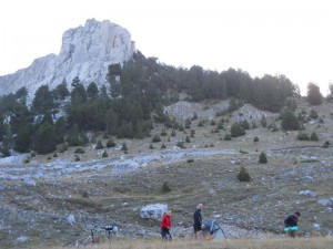 Sklapanje visinskog logora