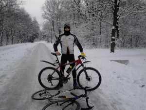 S treninga. Decembara 2012 godine